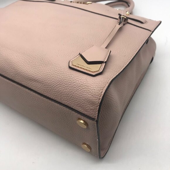 Michael Kors Reagan Soft Pink Leather Satchel - Picture 5 of 11